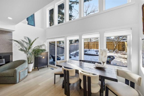 3817 18 Street Sw, Calgary, AB - Indoor Photo Showing Dining Room