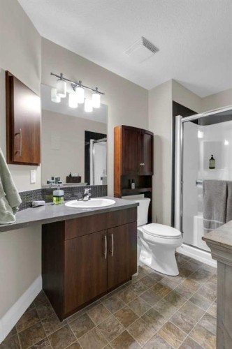 2101-15 Sunset Square, Cochrane, AB - Indoor Photo Showing Bathroom