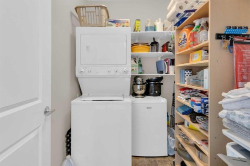2101-15 Sunset Square, Cochrane, AB - Indoor Photo Showing Laundry Room