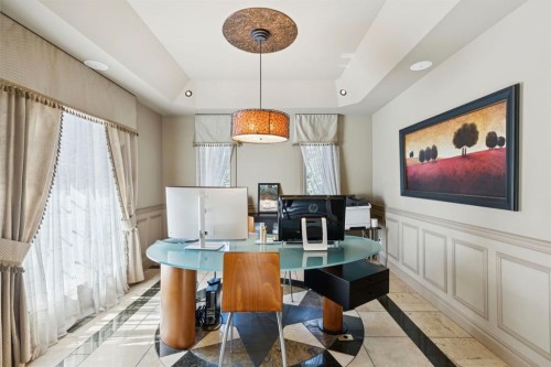 212 Aspen Meadows Place Sw, Calgary, AB - Indoor Photo Showing Office