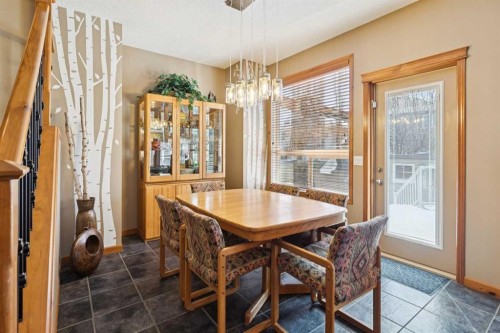 128 Tuscany Vista Crescent Nw, Calgary, AB - Indoor Photo Showing Dining Room