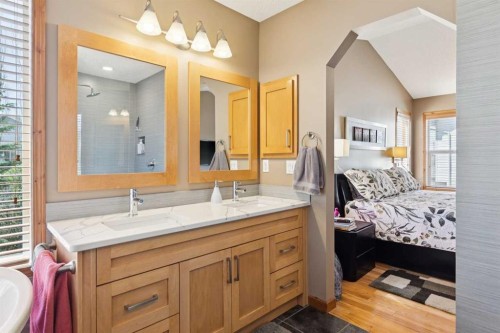 128 Tuscany Vista Crescent Nw, Calgary, AB - Indoor Photo Showing Bathroom