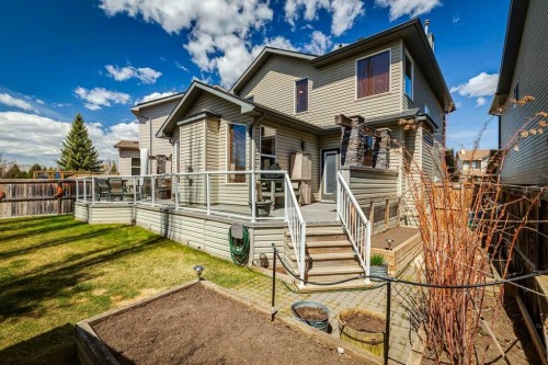128 Tuscany Vista Crescent Nw, Calgary, AB - Outdoor With Deck Patio Veranda