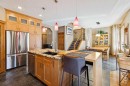 128 Tuscany Vista Crescent Nw, Calgary, AB  - Indoor Photo Showing Kitchen With Stainless Steel Kitchen With Double Sink With Upgraded Kitchen 