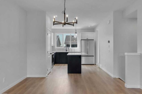 237 Heirloom Way Se, Calgary, AB - Indoor Photo Showing Kitchen
