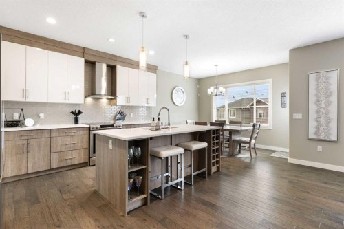 71 Sherview Grove Nw, Calgary, AB - Indoor Photo Showing Kitchen With Upgraded Kitchen