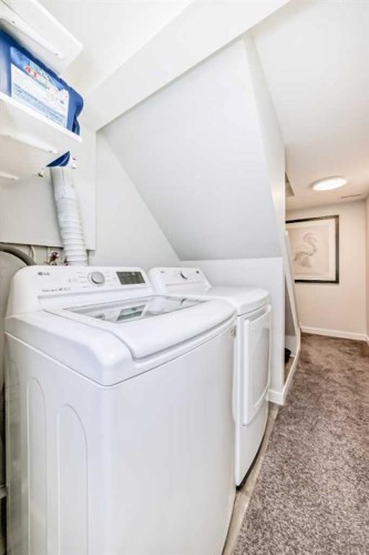 103 Everstone Place Sw, Calgary, AB - Indoor Photo Showing Laundry Room