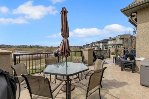 369 Marquis Landing Se, Calgary, AB - Outdoor With Deck Patio Veranda With Exterior