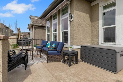 369 Marquis Landing Se, Calgary, AB - Outdoor With Deck Patio Veranda With Exterior