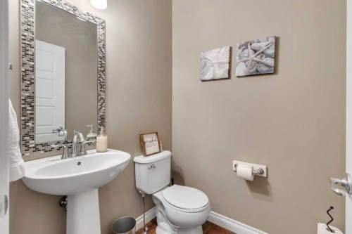 369 Marquis Landing Se, Calgary, AB - Indoor Photo Showing Bathroom