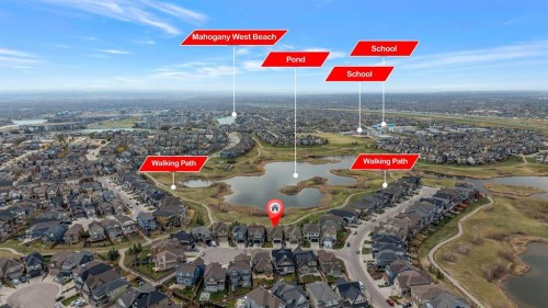 369 Marquis Landing Se, Calgary, AB - Outdoor With View