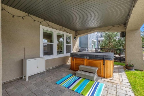 369 Marquis Landing Se, Calgary, AB - Outdoor With Deck Patio Veranda With Exterior