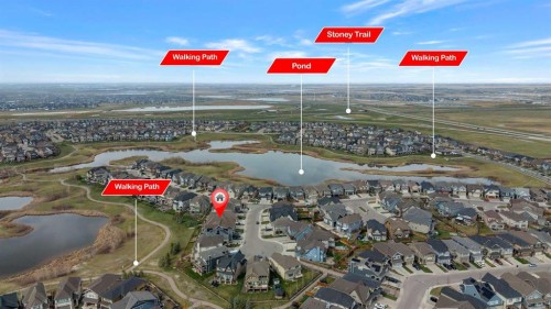 369 Marquis Landing Se, Calgary, AB - Outdoor With View