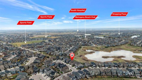 369 Marquis Landing Se, Calgary, AB - Outdoor With View