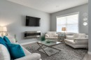 144 Wolf Willow Boulevard Se, Calgary, AB  - Indoor Photo Showing Living Room With Fireplace 