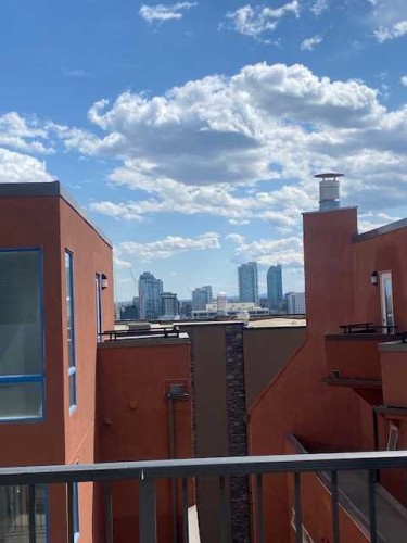 308-730 5 Street Ne, Calgary, AB - Outdoor With Balcony With View