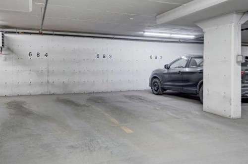 2125-81 Legacy Boulevard Se, Calgary, AB - Indoor Photo Showing Garage