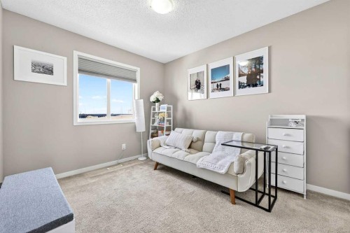 336 Cranberry Circle Se, Calgary, AB - Indoor Photo Showing Bedroom