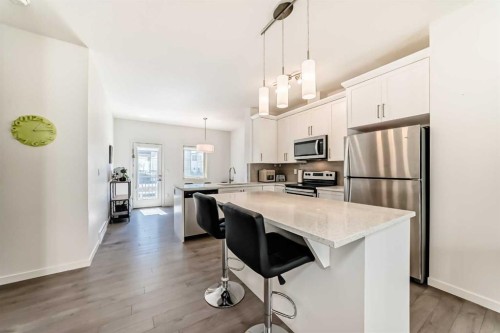 139 Legacy Point Se, Calgary, AB - Indoor Photo Showing Kitchen With Upgraded Kitchen