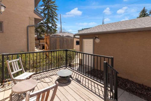 2-3421 5 Avenue Nw, Calgary, AB - Outdoor With Deck Patio Veranda With Exterior