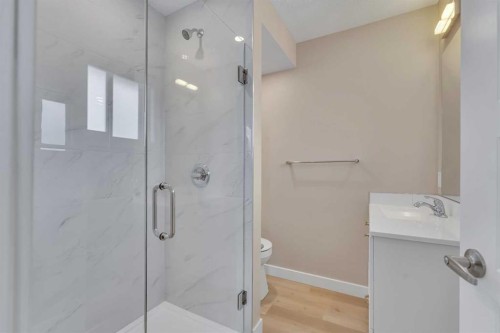 221 Madeira Crescent Ne, Calgary, AB - Indoor Photo Showing Bathroom