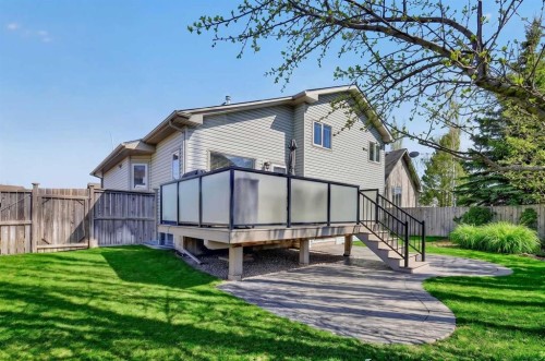 308 Cambridge Place, Strathmore, AB - Outdoor With Deck Patio Veranda