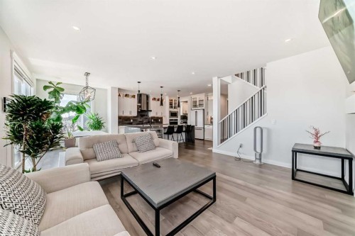 219 Chelsea Park, Chestermere, AB - Indoor Photo Showing Living Room