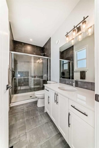 219 Chelsea Park, Chestermere, AB - Indoor Photo Showing Bathroom