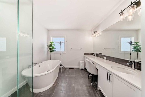 219 Chelsea Park, Chestermere, AB - Indoor Photo Showing Bathroom