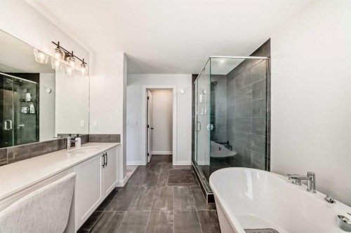 219 Chelsea Park, Chestermere, AB - Indoor Photo Showing Bathroom