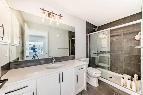 219 Chelsea Park, Chestermere, AB - Indoor Photo Showing Bathroom