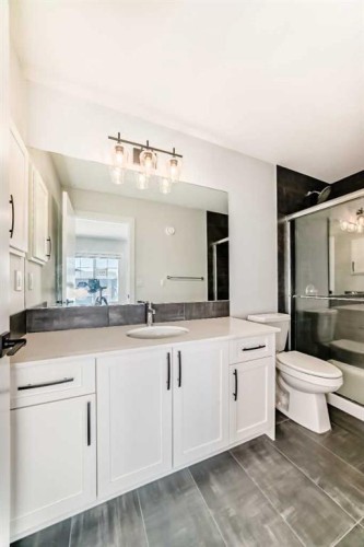 219 Chelsea Park, Chestermere, AB - Indoor Photo Showing Bathroom