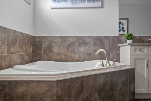 229 Stonemere Bay, Chestermere, AB - Indoor Photo Showing Bathroom