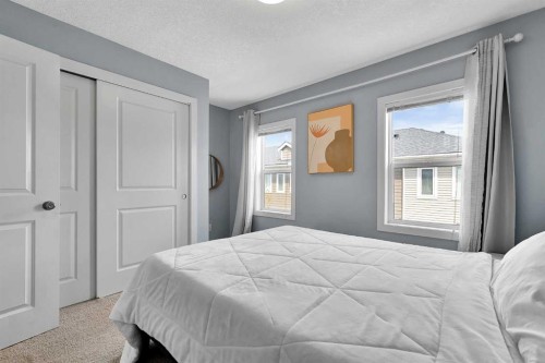 359 Silverado Common Sw, Calgary, AB - Indoor Photo Showing Bedroom