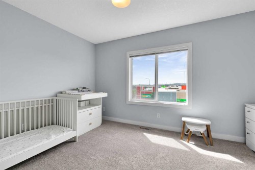 359 Silverado Common Sw, Calgary, AB - Indoor Photo Showing Bedroom