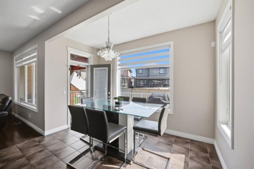 591 Taralake Way Ne, Calgary, AB - Indoor Photo Showing Dining Room