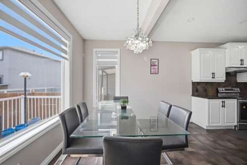 591 Taralake Way Ne, Calgary, AB - Indoor Photo Showing Dining Room