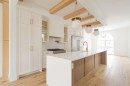 2447 29 Sw, Calgary, AB  - Indoor Photo Showing Kitchen With Upgraded Kitchen 