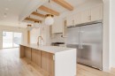 2447 29 Sw, Calgary, AB  - Indoor Photo Showing Kitchen With Stainless Steel Kitchen With Upgraded Kitchen 