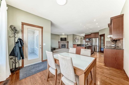 123 Parkmere Court, Chestermere, AB - Indoor Photo Showing Dining Room