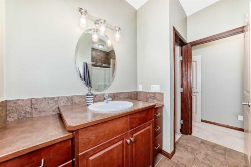 123 Parkmere Court, Chestermere, AB - Indoor Photo Showing Bathroom