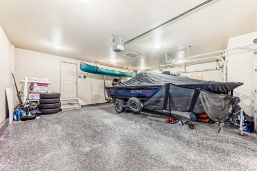 123 Parkmere Court, Chestermere, AB - Indoor Photo Showing Garage