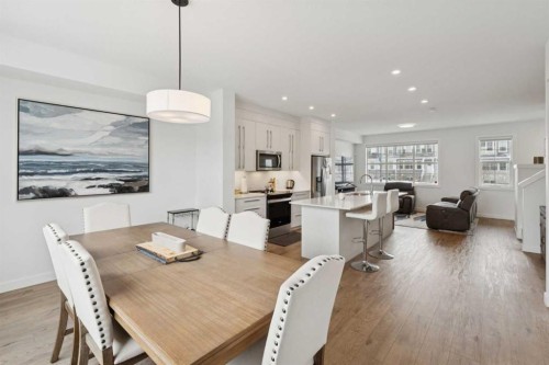 226 Dawson Way, Chestermere, AB - Indoor Photo Showing Dining Room