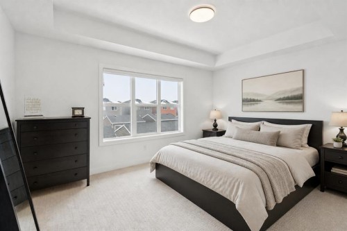 226 Dawson Way, Chestermere, AB - Indoor Photo Showing Bedroom