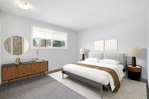 3405 35 Avenue Se, Calgary, AB - Indoor Photo Showing Bedroom