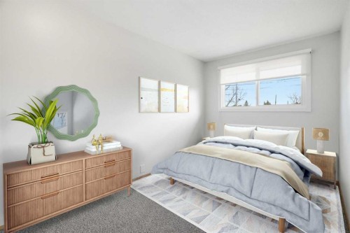 3405 35 Avenue Se, Calgary, AB - Indoor Photo Showing Bedroom