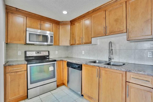 13-330 2Nd Street West, Brooks, AB - Indoor Photo Showing Kitchen With Double Sink
