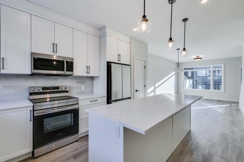 85 Royal Elm Green Nw, Calgary, AB - Indoor Photo Showing Kitchen With Upgraded Kitchen