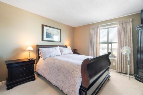 122 Bridlewood Lane Sw, Calgary, AB - Indoor Photo Showing Bedroom
