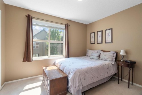 122 Bridlewood Lane Sw, Calgary, AB - Indoor Photo Showing Bedroom